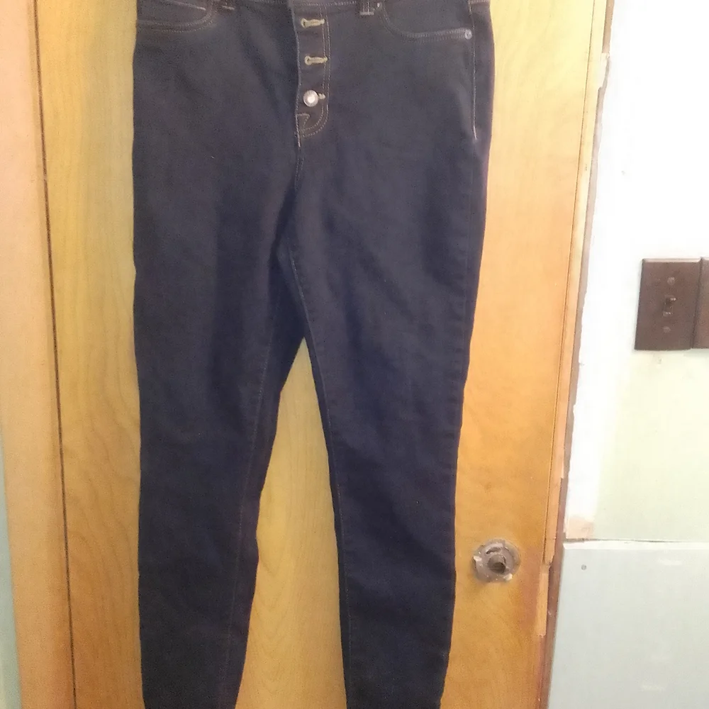 Elegant High Rise Women's Jeans in‎ Blue